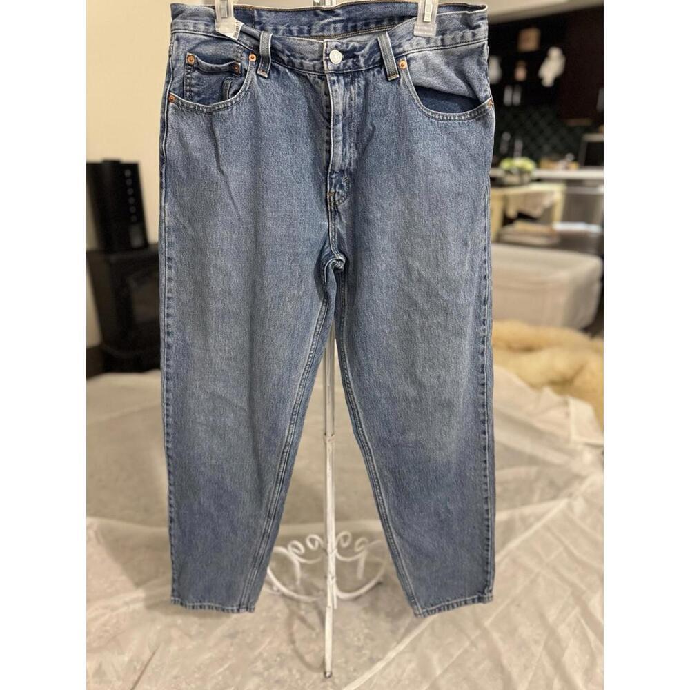 Vintage Levis 550 Jeans Mens 33x32* Blue Denim Relaxed Tapered Made USA 90s